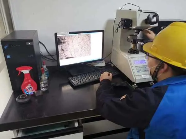 metal casting parts quality control