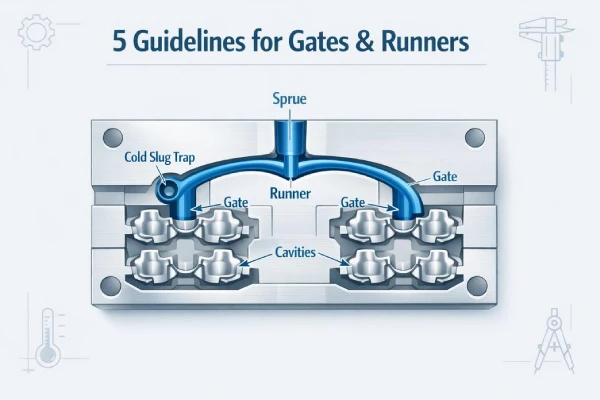 5 Guidelines for Gate and Runner Design to Improve Aluminum Die Casting Quality