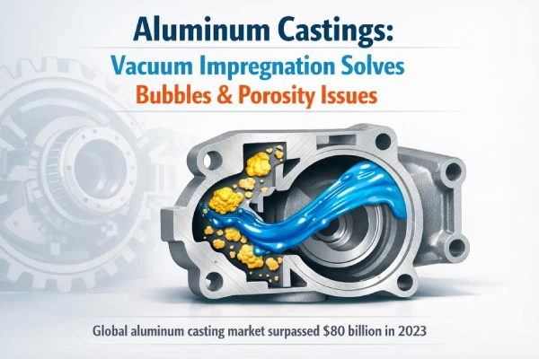 Aluminum castings：Vacuum Impregnation Solves Bubbles & Porosity Issues