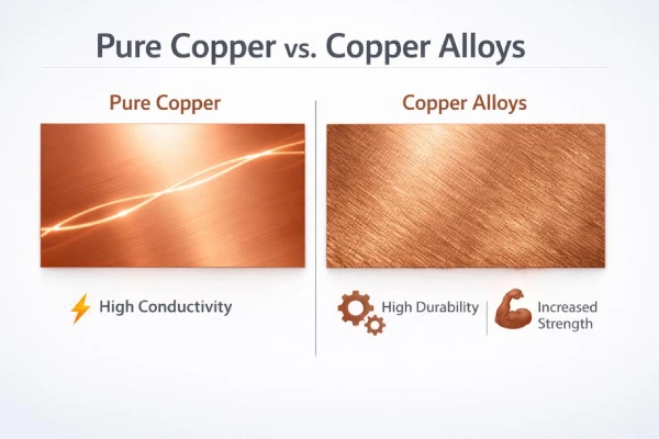 Copper Casting Pure Copper vs. Copper Alloys