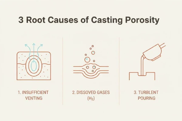 3 Root Causes Of Porosity in Copper Casting