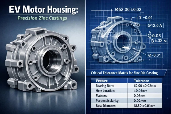 EV Motor Housing_ Precision Zinc Castings