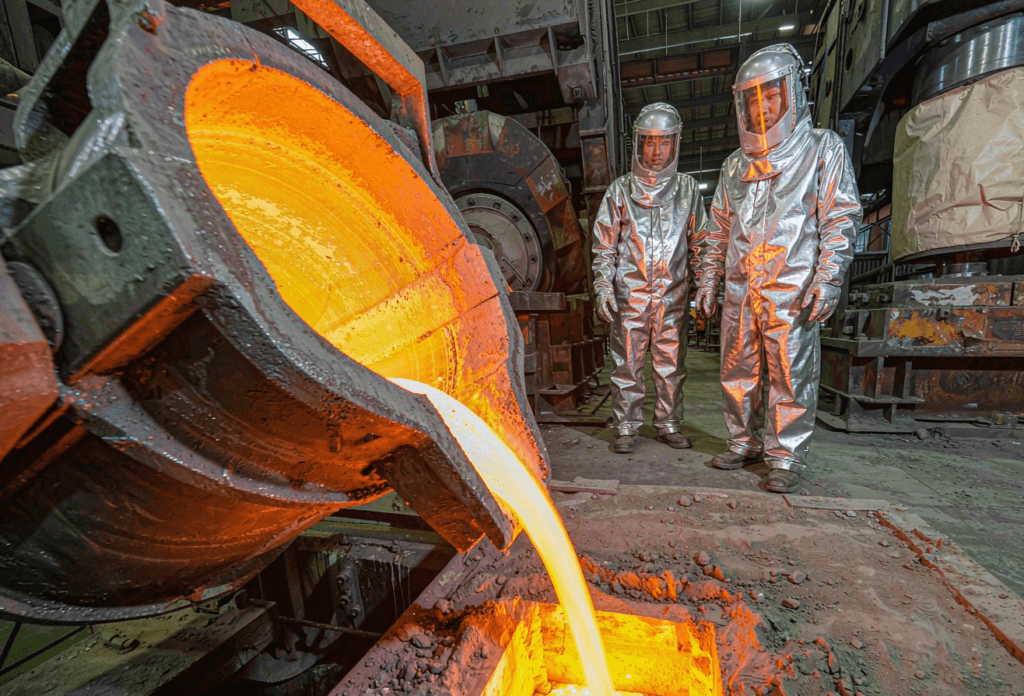 metal casting guide - Supro MFG molten metal pour