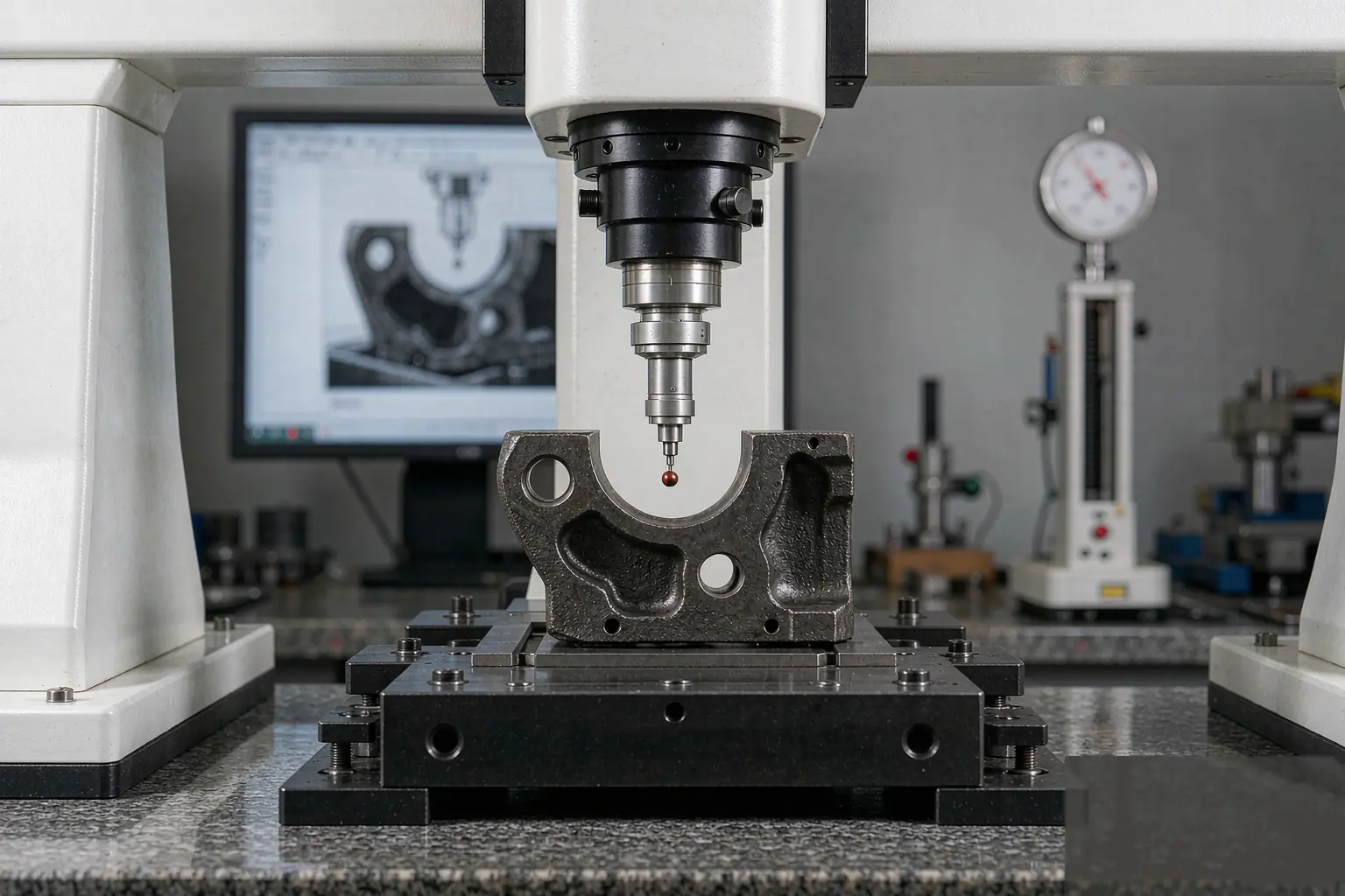 casting tolerances CMM inspection on metal castings